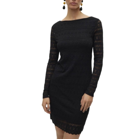 Robe Noire Femme Vero Moda Zoé