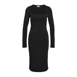 Robe Moulante Noir Femme Noisy May Sqaure Neck