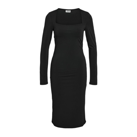 Robe Moulante Noir Femme Noisy May Sqaure Neck