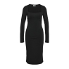 Robe Moulante Noir Femme Noisy May Sqaure Neck