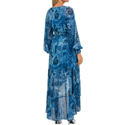 Robe Bleu à Motifs Femme Guess Nuovo Bahia