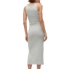 Robe Grise Femme Vero Moda Soft Maxi