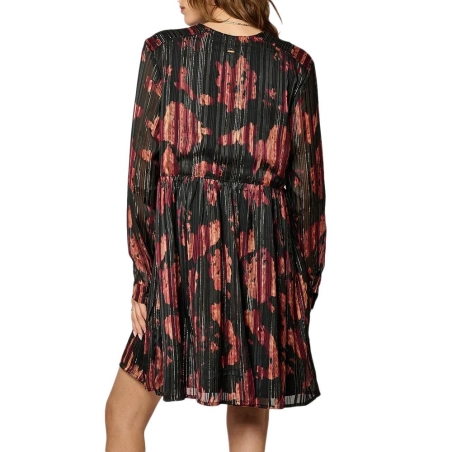 Robe Noire/Rouge Femme Kaporal MOON