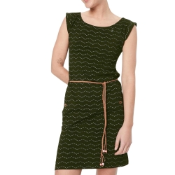 Robe Vert Femme Ragwear Zig Zag
