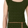 Robe Vert Femme Ragwear Zig Zag