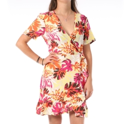 Robe Beige/Rose Femme Only Marlie Wrap