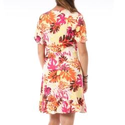 Robe Beige/Rose Femme Only Marlie Wrap