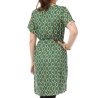 Robe à motifs Verte Femme Only Leah