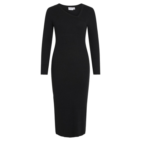 Robe Longue Noir Femme Vila Nelly