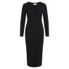 Robe Longue Noir Femme Vila Nelly