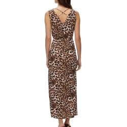 Robe Longue Noire/Blanc/Marron Femme Vero Moda 10286770