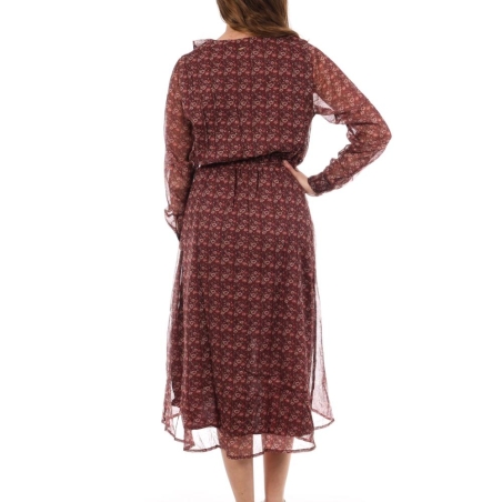 Robe Bordeaux Femme Kaporal BIBI