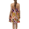 Robe Coloré Jaune/Écru Femme Vero Moda Tilly Singlet