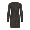 Robe Noir à Sequin Noir Femme Vila Scara