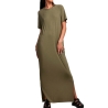 Robe Verte Femme Pieces Ellen