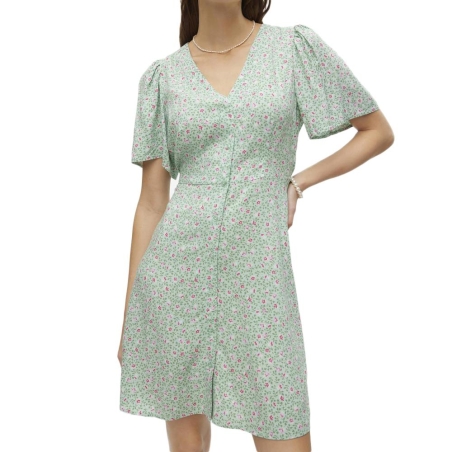 Robe Verte Femme Vero Moda Malba