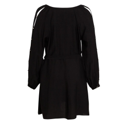 Robe Noire Femme Vila Viwoom