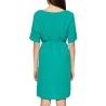 Robe Vert Femme Vila Detail