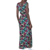 Robe Longue Noir/Rose Femme Vero Moda 10286770