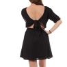 Robe Noire Femme Kaporal CADIA