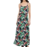Robe Longue Marine à fleurs Femme Only Nova