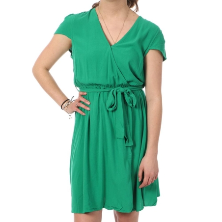 Robe Verte Femme Teddy Smith Laura