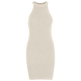 Robe Beige Clair Femme Vero Moda Gold