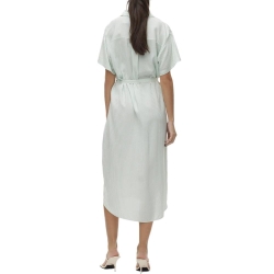 Robe Verte à Rayures Femme Vero Moda Bumpy