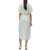 Robe Verte à Rayures Femme Vero Moda Bumpy