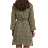 Robe Imprimée Kaki Femme Vila Viadeline