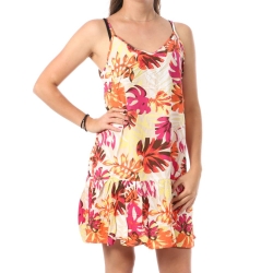 Robe Rose/Beige Femme Only Strap Rio