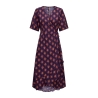 Robe longue Marine/Rose Femme Only Leah