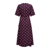 Robe longue Marine/Rose Femme Only Leah