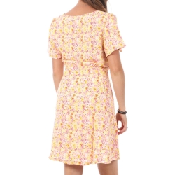 Robe Blanche à Motifs Femme Vero Moda Easy