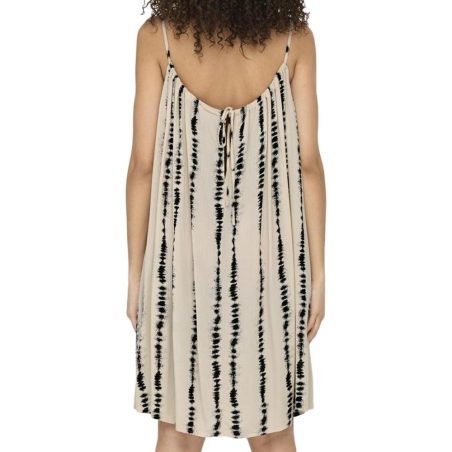 Robe Beige/Noir Femme JDY Breeze