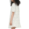 Robe à Fleurs Blanc/Bleu Femme JDY Carrie
