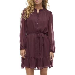 Robe Prune Femme Vila Falia