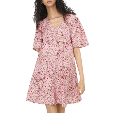 Robe Rose à Fleurs Femme JDY Carrie
