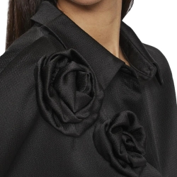 Robe Noir Femme Vila Vimedina Rose