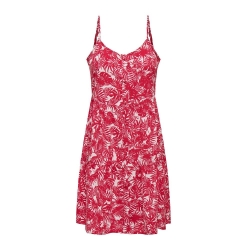 Combi-Short Blanc/Rouge Femme Only Strap