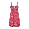 Combi-Short Blanc/Rouge Femme Only Strap