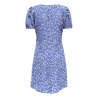Robe Bleu/Blanche à fleurs Femme Only Nova
