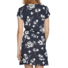 Robe Marine à fleurs Femme Vila Mooney String