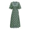 Robe longue Vert Fluo Femme Only Leah