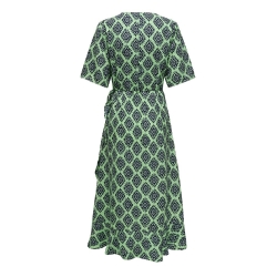 Robe longue Vert Fluo Femme Only Leah