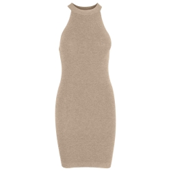 Robe Beige Femme Vero Moda Gold