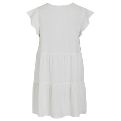 Robe Blanc Femme Vila Visummer