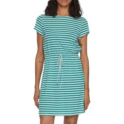 Robe Vert/Blanc à Rayures Femme Vila Mooney String