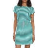 Robe Vert/Blanc à Rayures Femme Vila Mooney String