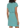 Robe Vert/Blanc à Rayures Femme Vila Mooney String